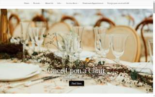 Once Upon a Chair Rental