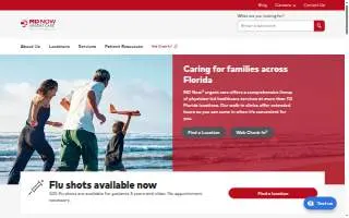 MD Now Urgent Care - Dr. Phillips website