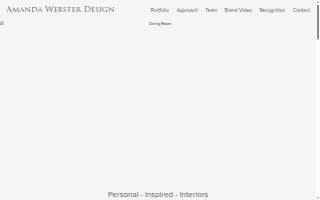 Amanda Webster Design, Inc.