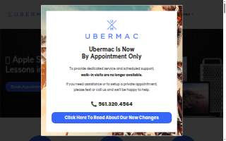 Ubermac - Apple Computer Lessons, Repair & Consulting