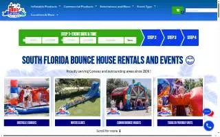 Jupiter Bounce™ Est. 2006 website
