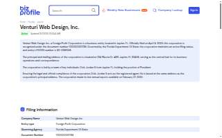 Venturi Web Design