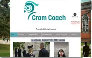 Cram Coach Tutoring of Kendall website