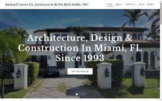 Richard Cortes PA, Architects & RCPA Builders of Kendall West