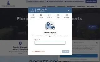 Rocket Cooling of Key Largo website