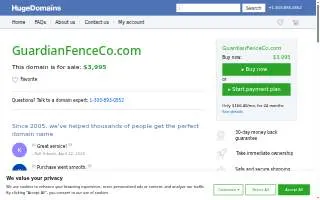 Guardian Fence Co of Key Largo website
