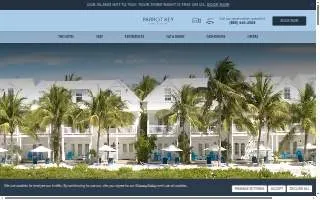 Parrot Key Hotel & Villas website