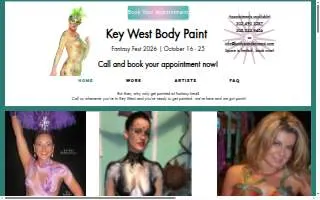 Body Paint Key West website