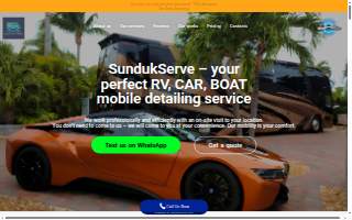 Sundukserve - Wash and Wax RV, Car, Boat