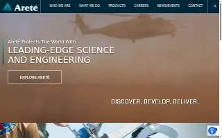 Arete Marketing Agency of Holiday website