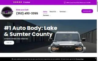 Axe-A-Dent Auto Collision of Lady Lake website