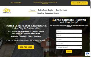 TMT Roofing LLC website