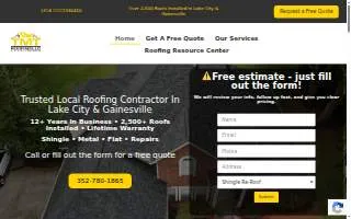 TMT Roofing LLC website