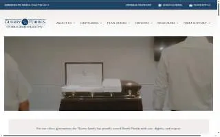 Guerry Funeral Home website