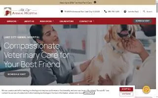 Lake City Animal Hospital: Brady Pratt DVM website