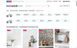 BACKSPLASH INSTALLATION