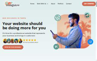 Bungalow Web Design of Lake Magdalene