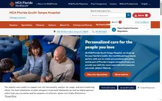 HCA Florida Lake City Hospital Emergency Room website
