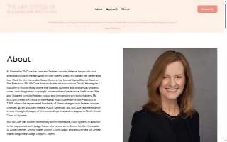 Law Office of Alex McClure website
