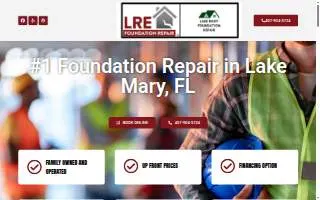 Lake Mary Foundation Repair website