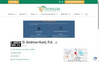 D. Andrew Hunt P. A.