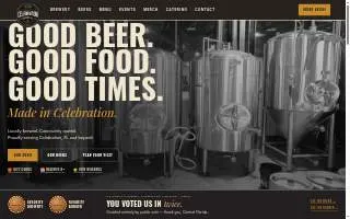 Celebration Brewing Company of Lake Wales website