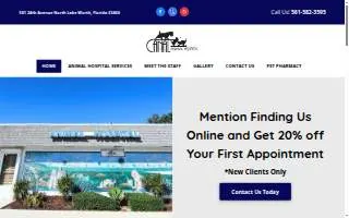 Canal Animal Hospital website