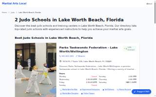 Parks Taekwondo Federation - Lake Worth/Wellington