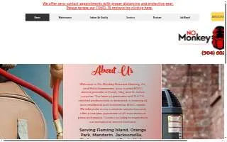 No Monkey Business Heating and Air of Lakeside website
