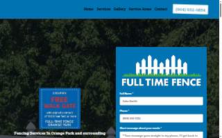 Full Time Fence website