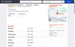 Liberty Cleaners - Land O' Lakes