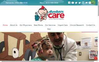 All Pediatric Care website