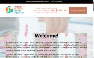 Speech Without Limits Therapy