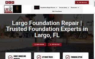 Largo Foundation Repair website