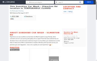 Sunshine Car Wash - Ulmerton Rd