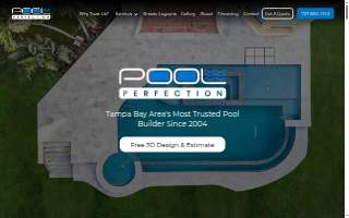 Pool Perfection website