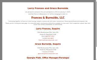 The Law Office of Gustavo E. Frances, P.A.