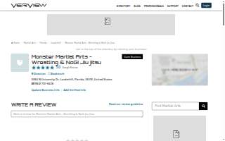Monster Martial Arts - Wrestling & NoGi Jiu jitsu