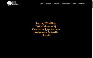 Elite Media Concepts website