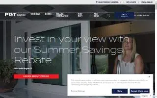 NewSouth Window Solutions of Lauderhill website