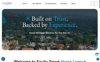 Mortgage Loans by Monica Ochoa/ Equity Smart Home Loans