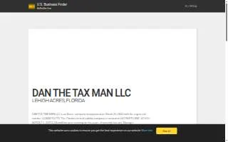 Dan The Tax Man website