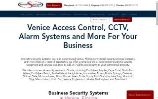 Innovative Security Systems, Inc. - Access Control, CCTV and more of Lehigh Acres website