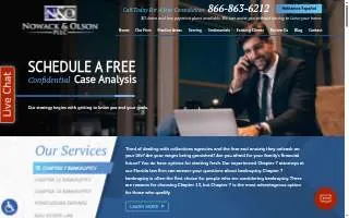 Nowack & Olson, PLLC of Jupiter website
