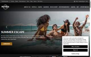 Hard Rock Cafe website