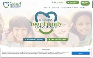 Maitland Pediatric Dentistry Dr. Domenic Aloise website