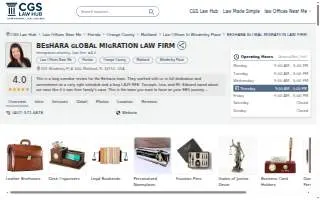 BESHARA GLOBAL MIGRATION LAW FIRM website