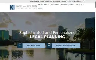 Kane and Koltun website