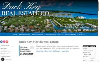 The Brenner Scheel & Casey Team - Duck Key Real Estate Co website