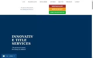 Innovative Title Services of Maitland website